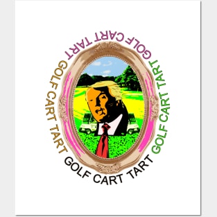 Golf Cart Tart Posters and Art